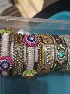 Assorted Indian Bangles Set