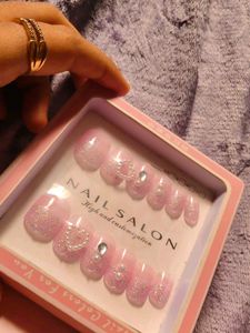 Pink Nail Salon Press-On Nails