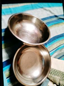 Set of 2 Stainless Steel Mixing Bowls
