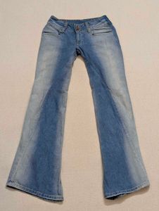 Y2K Levi's Low Rise Flare Jeans double Faded