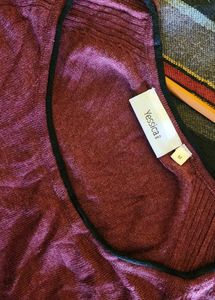 Maroon Full Sleeves Tshirt