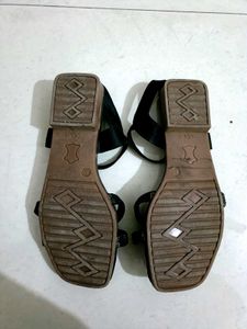 Black Strappy Sandals