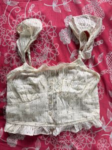 Vintage Floral Crop Top