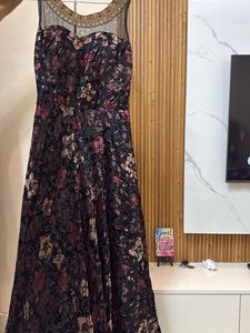 Elegant Floral Ethnic Gown