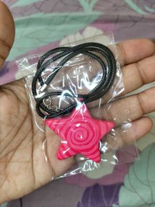 Hypnotic Swirl Star Necklaces