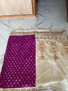 Beautiful Purple Sari