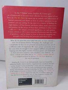The 8th Habit by Stephen R. Covey