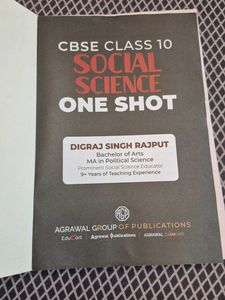 social science one short CBSE class 10