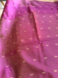Beautiful Magenta Kanjeevaram pure Silk Saree