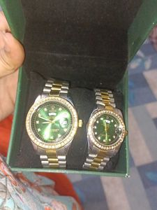 Rolex Couple Watch set of 2