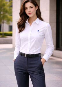 Women's White Formal Shirt