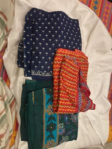 full size 3 set cotton dupatta