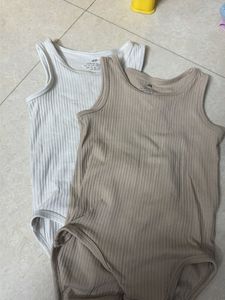 H&amp;M Ribbed Tank Tops (2 Pack)