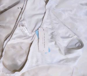 White  new bra set