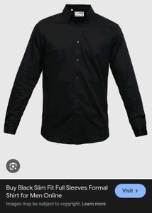 Primium SELECTED HOMME Black Shirt Party' wear