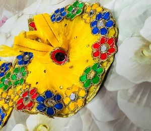 2 Dress Combo Laddu Gopal Net Fancy Dres