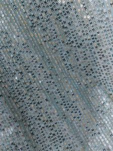Sparkly Blue Y2K Tank Top