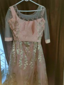 NEW Elegant Pink &amp; Gold Lehenga Choli