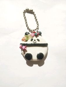 Handmade Air Dry Clay Key Ring