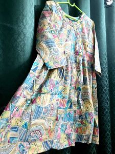 Vibrant Patchwork Kurta with Pathani P