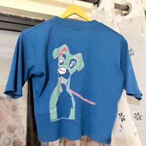 Blue Graphic T-Shirt