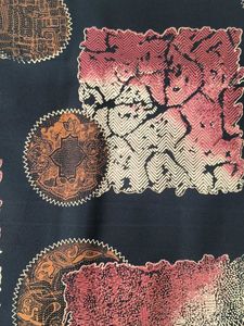 Unique Abstract Print Fabric