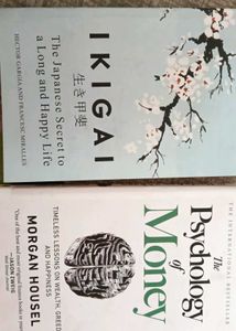 Ikigai & Psychology of Money Books