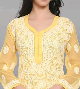 Elegant Yellow Kurta