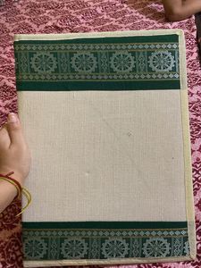 Brand New Lotus Designed Jute Bag