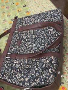 Floral Print Hobo Bag