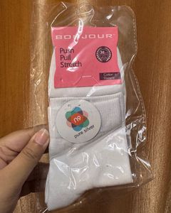 Bonjour Women's Push Pull Stretch Socks