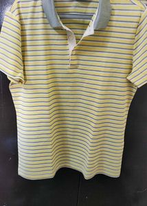 Striped Polo T-Shirt