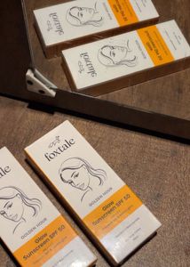 Foxtale Glow Sunscreen SPF 50✨