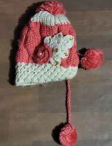 Cozy Winter Hat with Pom Poms