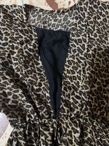 Leopard Print Dress