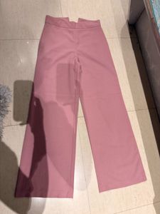 Wide Leg Dusty Rose Pants