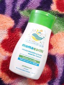 Mamaearth Deeply nourishing natural baby wash (100 ml, 0-5 Yrs)