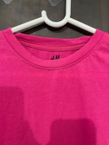 Vibrant Pink H&amp;M T-Shirt