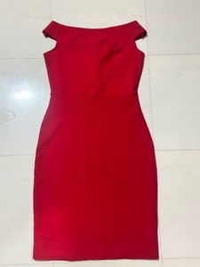 Chic Red Bodycon Dress