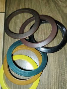 Set of 6 Wooden Bangles