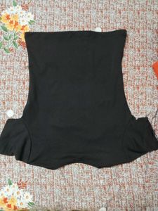 Black Newme Basic Tee