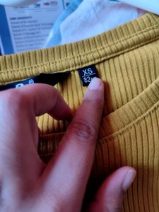 Mustard Color Top