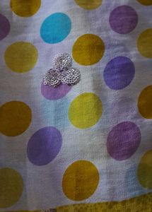 Charming Polka Dot Saree