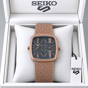 Seiko Square Green Dial Watch