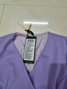 Lilac Wrap Style Dress💜