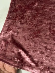 pinkish Velvet Long Sleeve Top