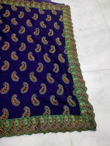 Purple Saree