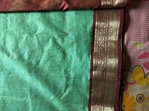 New Saree Banarasi Cotton Silk