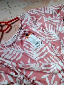 New  Pink Top With Tag