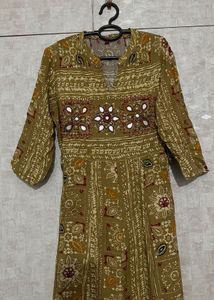 Stylish Ethnic Maxi Dress